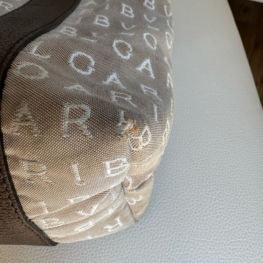 BVLGARI Tote Bag Light Preloved Wear - Picture 9 of 13
